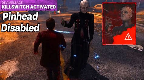 Why is pinhead disabled dbd - The Cenobite has been temporarily disabled due to an issue which can cause the game to crash. They will return in a future update once this issue is resolved. — Dead by Daylight (@DeadbyDaylight) July 26, 2023.